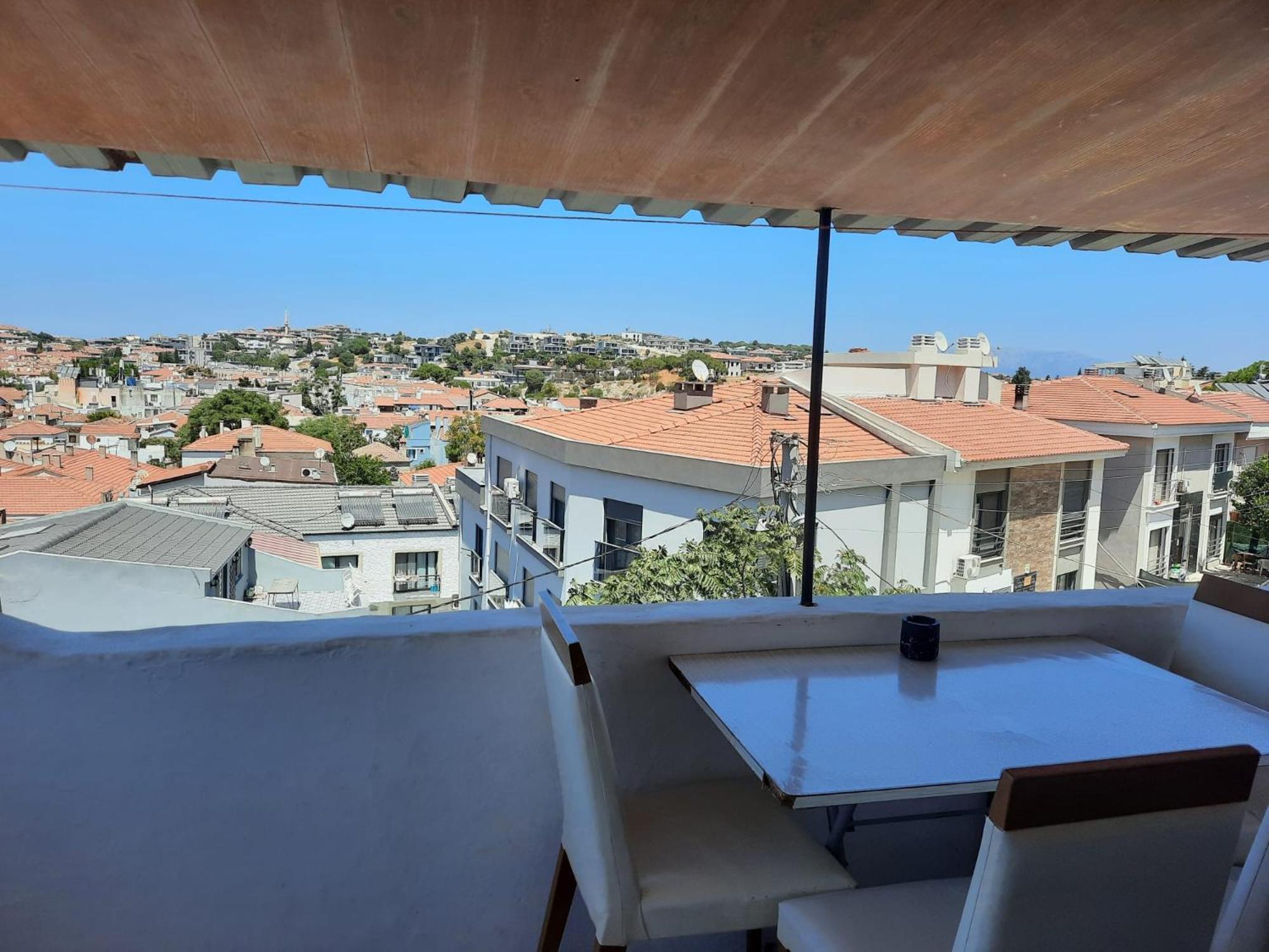 Beyaz Apart Pansiyon Çeşme Kültér fotó