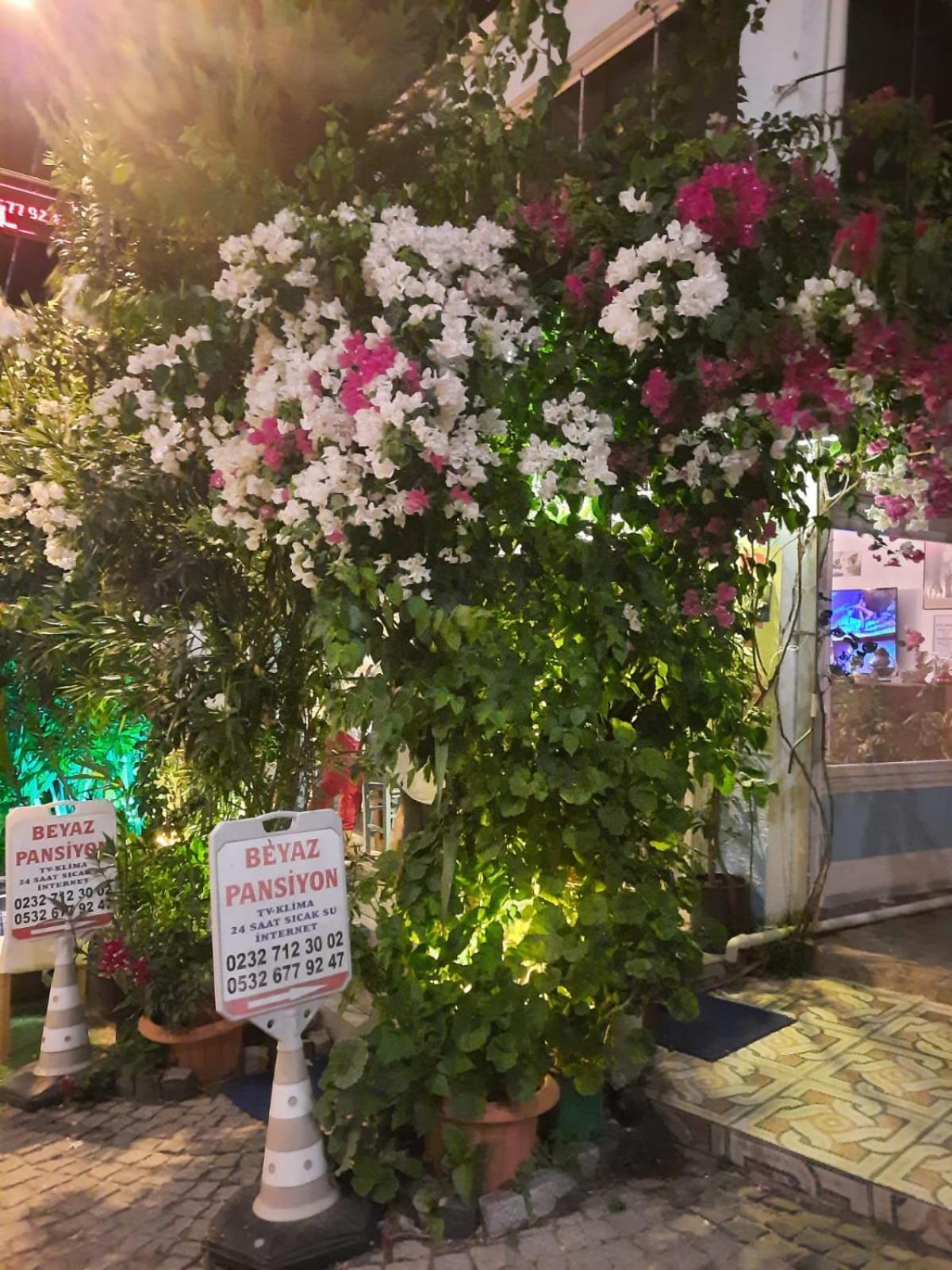 Beyaz Apart Pansiyon Çeşme Kültér fotó